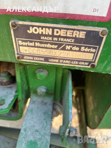 Балирачка John Deere 550, снимка 4 - Селскостопанска техника - 55621985