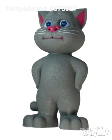 Talking Tom Интерактивен говорящ котарак Най-нов модел, снимка 5 - Други - 55416791