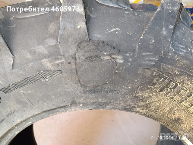 Гума за трактор размер 320/85 R24, снимка 4 - Селскостопанска техника - 54409338
