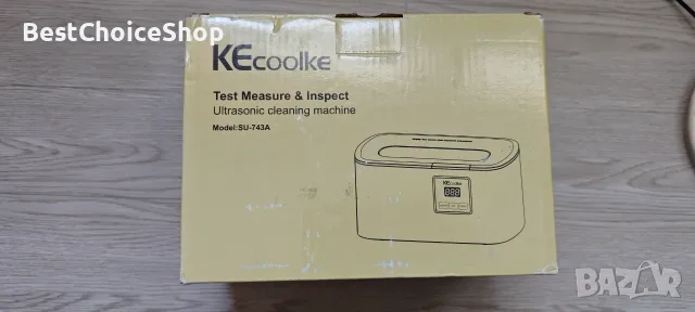 Ултразвуков почистваща вана KEcoolke 600 мл, снимка 4 - Друга електроника - 55327516
