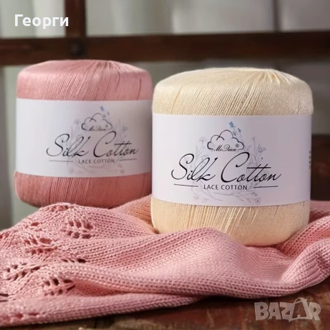 Тънка копринена прежда за летни идеи, снимка 6 - Други - 54076914