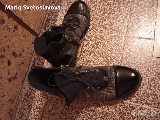 Официални боти с грайфер, снимка 3 - Дамски боти - 55111963