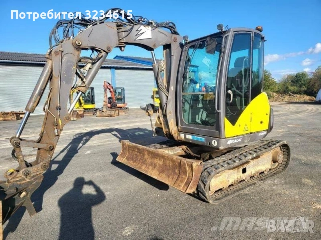 Mecalac 6mcr+клима+4кофи и вилици , снимка 13 - Индустриална техника - 54948055