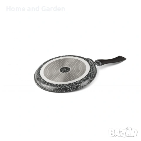 Тиган с керамично-мраморно незалепващо покритие – кован алуминий, снимка 9 - Съдове за готвене - 54028236