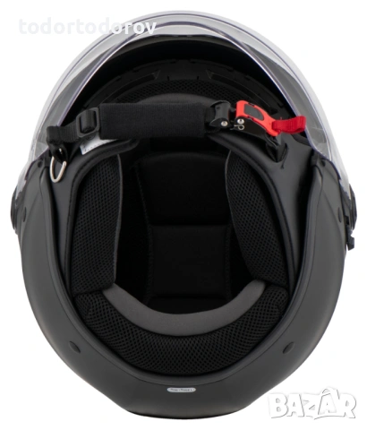 Скутер мото каска Scorpion Exo-City II RIVA Red/Blak/White,вградени очила 258.17 лв. / 132 €, снимка 6 - Аксесоари и консумативи - 54420774