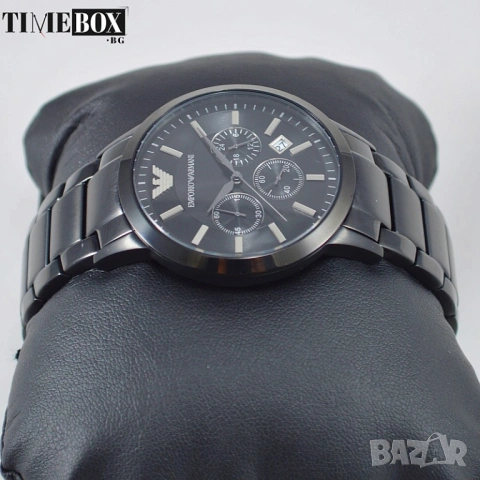 Emporio Armani AR2453 Renato Chronograph, снимка 9 - Мъжки - 24443207