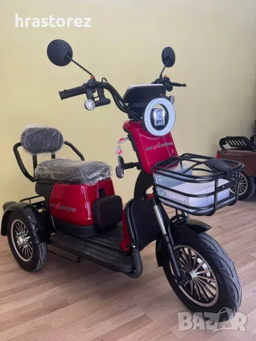 Електрическа триколка Max Motors Grand Pudding 2000W, 60V, 25Ah, снимка 4 - Мотоциклети и мототехника - 55516426
