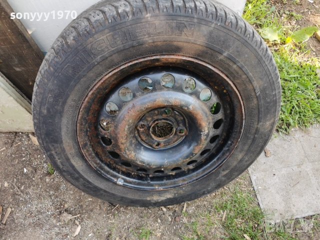michelin-гума с джанта от opel vectra 0405261325L4, снимка 4 - Гуми и джанти - 54408685