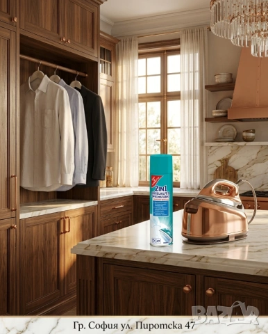 Gut & Günstig 2in1 Bügelhilfe & Sprühstärke спрей за гладене и колосване 400 мл. 