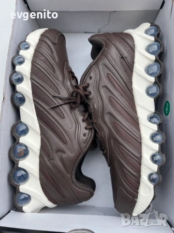 Nike AIR MAX DN8 LTR SP BAROQUE BROWN кожени маратонки, снимка 2 - Маратонки - 54391170