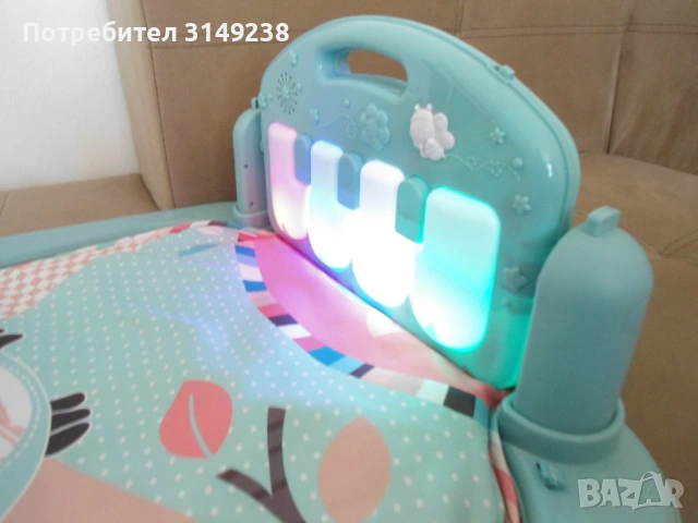 Бебешка активна гимнастика Музикална, снимка 4 - Образователни игри - 54319178