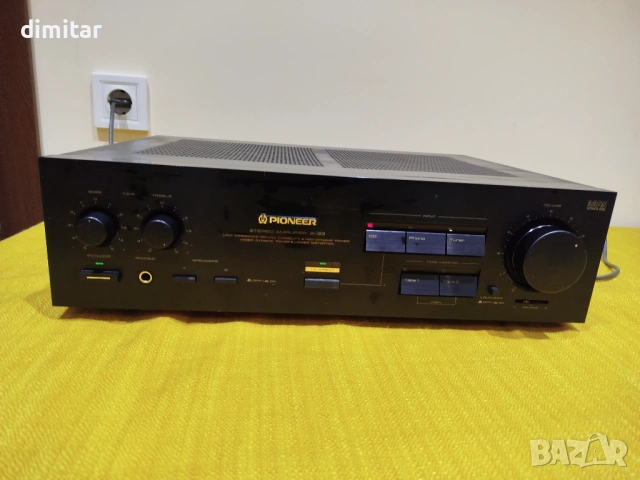 Усилвател PIONEER A - 33 - 410 W, снимка 12 - Ресийвъри, усилватели, смесителни пултове - 54082848