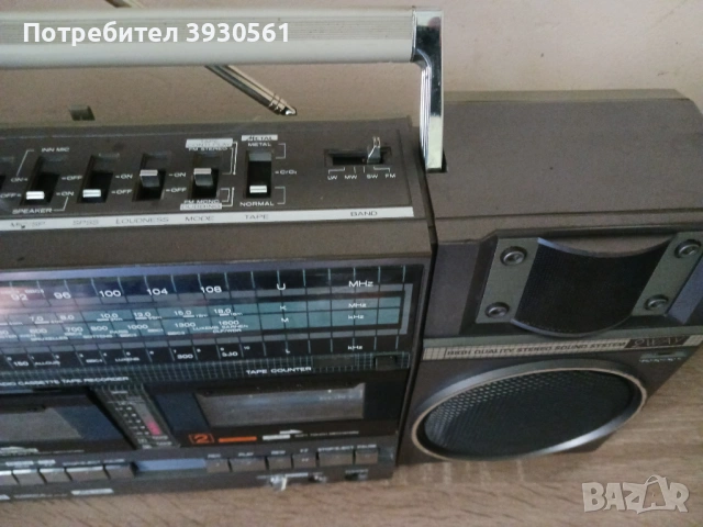 Радиокасетофон hitachi trk-w55e, снимка 7 - Радиокасетофони, транзистори - 54700207