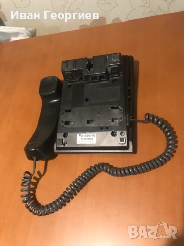 Домашен безжичен ДЕКТ телефон Panasonic  KX-TG1100FX и кабелен KX-TS500BX, снимка 6 - Стационарни телефони и факсове - 49452637