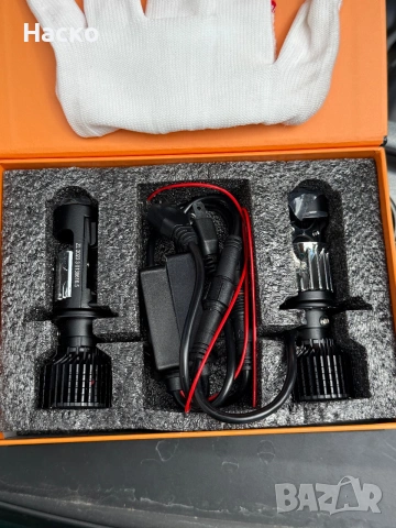 Лед крушки с ЛУПА, H7, Canbus - Y10 PRO! НОВИ!, снимка 3 - Аксесоари и консумативи - 55223838