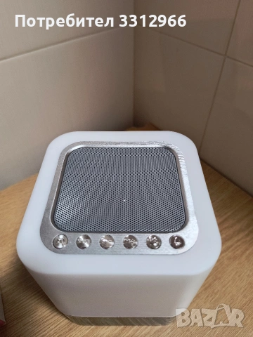 Портативна лампа с Bluetooth говорител, MP3 плейър, цифров будилник , снимка 2 - Друга електроника - 54490603