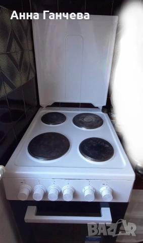 Готварска печка BEKO FSE 56000 GW, 4 зони, A клас, снимка 2 - Печки, фурни - 54481486
