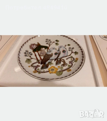 Декоративна рисувана чиния 