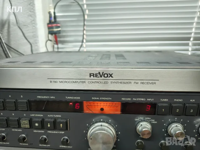 Винтидж ресивър REVOX B-780, снимка 3 - Ресийвъри, усилватели, смесителни пултове - 55347909