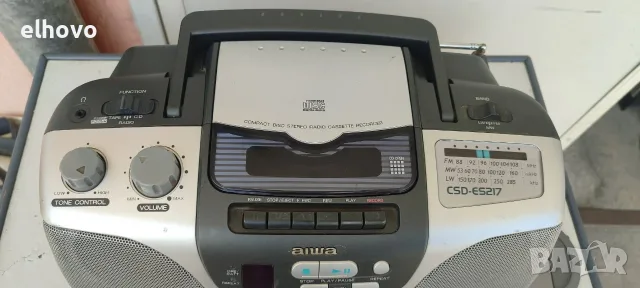 Радиокасетофон CD AIWA CSD-ES217EZ, снимка 4 - Радиокасетофони, транзистори - 55298888