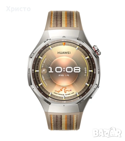 НОВ!!! Смарт часовник Huawei Watch GT 6 Pro, 46MM, Brown Strap , снимка 5 - Смарт часовници - 55056689