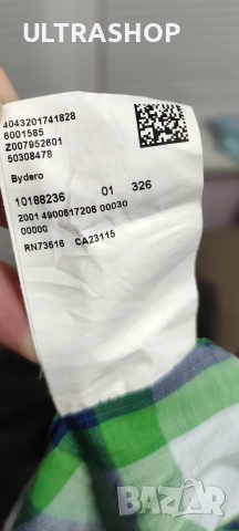 BOSS L size Мъжка риза с дълъг ръкав, снимка 10 - Ризи - 54272868