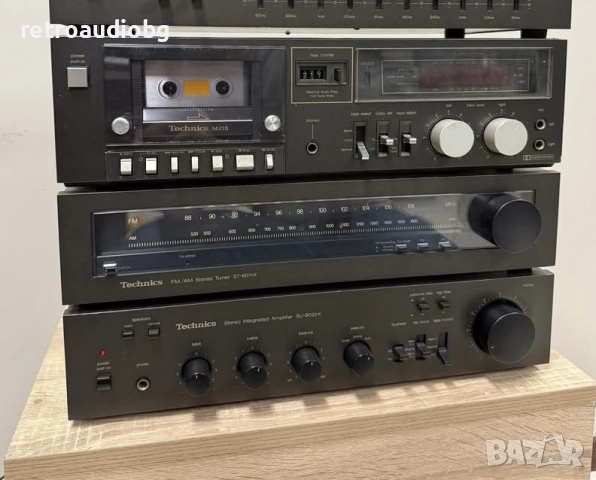 🔊Ретро аудио сет - система TECHNICS - усилвател, тунер, дек🔊