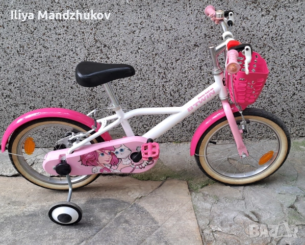 Детски велосипед BTWIN 16", снимка 2 - Велосипеди - 55099806