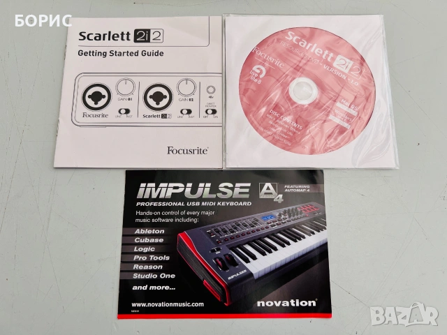 Focusrite Scarlett 2i2 (1st Gen) USB Audio Interface, снимка 5 - Други - 55171563