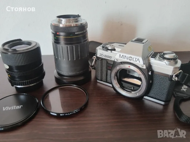 Камера MINOLTA X-300 Japan, снимка 2 - Фотоапарати - 55604406
