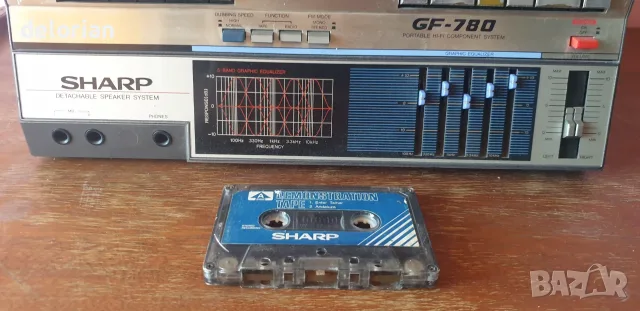 Радиокасетофон Sharp GF-780, снимка 5 - Радиокасетофони, транзистори - 55479436
