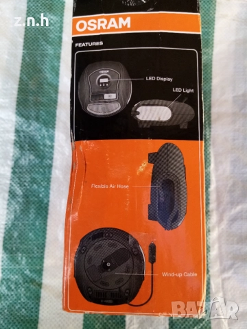 Дигитален компресор OSRAM за коли, снимка 3 - Аксесоари и консумативи - 54575886