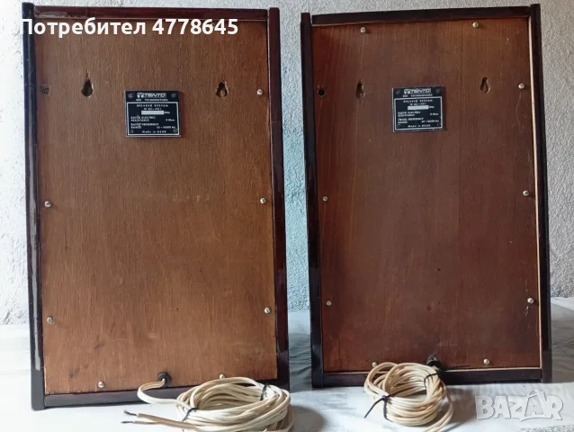ретро тонклони TENTO 10. AC-401., снимка 6 - Тонколони - 55557836