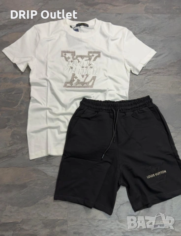 !НОВИ 12 МОДЕЛА! Мъжки летни екипи |DSQ2|HUGO|LV|Stone Island, снимка 8 - Спортни дрехи, екипи - 54177620