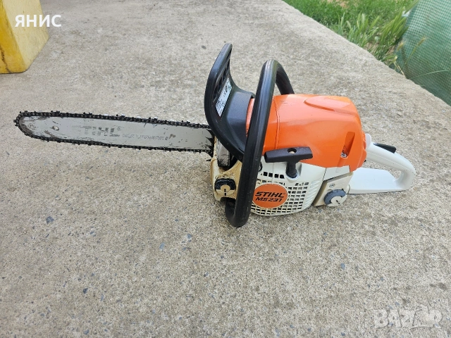 МОТОРНА РЕЗАЧКА STIHL MS 231, ПЕРФЕКТНА, снимка 5 - Градинска техника - 55064028
