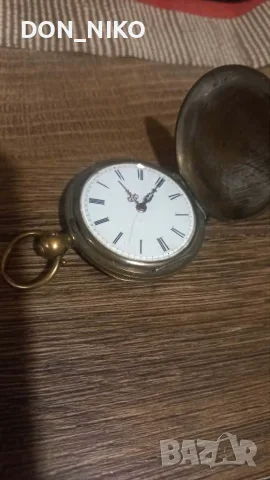 Бронзов джобен часовник, снимка 5 - Джобни - 55580845