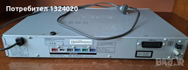 Sony DVD модел HCD-DZ10 домашно кино, снимка 4 - Плейъри, домашно кино, прожектори - 54677086