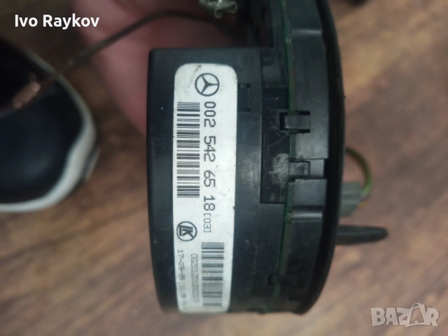 Лентов кабел за Airbag за Mercedes-Benz,  002 542 65 18, 0025426518, снимка 5 - Части - 54682825