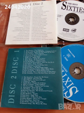 The Best Sixties !+2 част, двойни матрични дискове, снимка 2 - CD дискове - 54228332