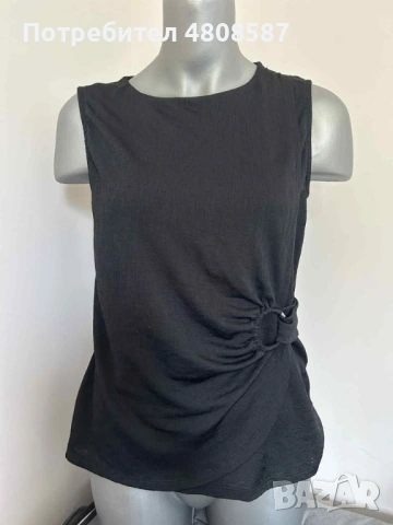 Черен потник MOHITO, снимка 2 - Потници - 54321670