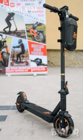 Електрическа тротинетка  Kugoo S1 MAX 40 км пробег 31 км макс скорост БАРТЕР, снимка 3 - Скейтборд, ховърборд, уейвборд - 54413770