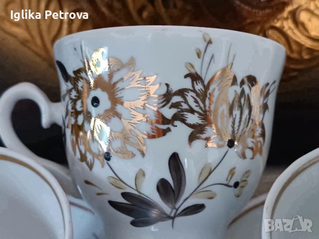 Съветски сетове за кафе,чай, снимка 3 - Колекции - 55248713