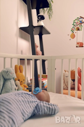 Бебешка камера Motorola Nursery PIP1000C HD WiFi Baby Monitor - НОВА, снимка 6 - Бебефони - 54683751