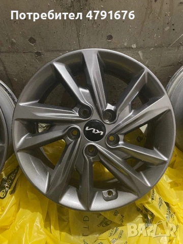 Оригинални джанти 16” за KIA, снимка 5 - Гуми и джанти - 54140667