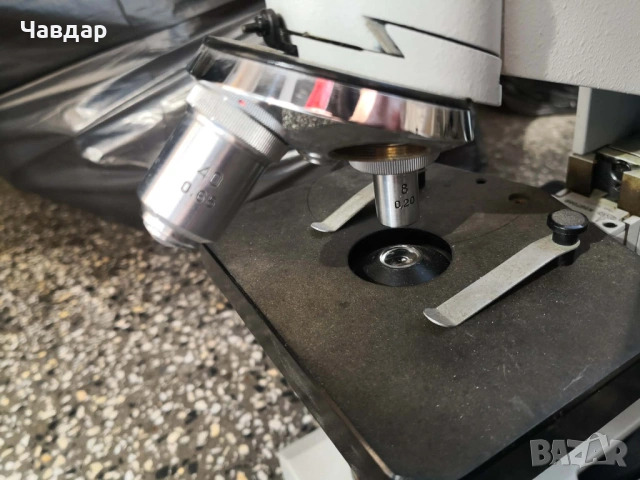 Учебен микроскоп Ломо Биолам C11, снимка 2 - Колекции - 49091794