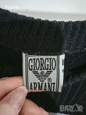 Мъжки пуловер Emporio Armani , снимка 2 - Пуловери - 54806642