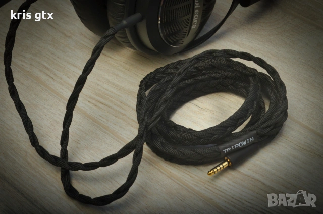 Tripowin GranVia Ръчно изработен висок клас HI FI OFC кабел за аудиофилски слушалки, снимка 13 - Слушалки и портативни колонки - 54540081