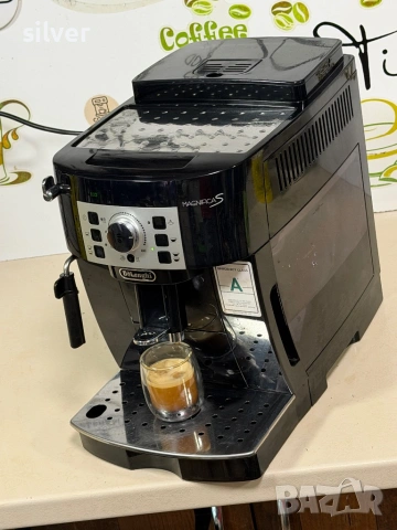 Кафемашина кафе автомат delonghi magnifica S с гаранция, снимка 5 - Кафемашини - 54724513