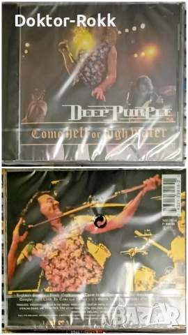 Deep Purple - концерти - оригинални запечатани дискове , снимка 2 - CD дискове - 55065705