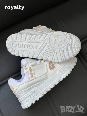 Louis Vuitton Нови Бели Дамски Маратонки с Кутия Луи Витон , снимка 4 - Маратонки - 55622081